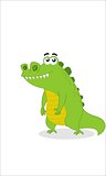 Alligator illustration cartoon