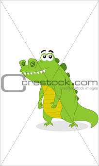 Alligator illustration cartoon