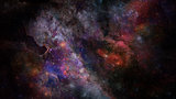 Image of the nebula in deep space. Elements of this image furnished by NASA.