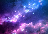 Abstract Galaxy Background
