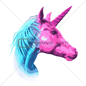 Wonderful Unicorn Head