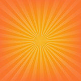 Orange Sunburst Background