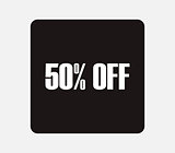 icon 50% off
