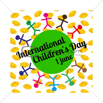 International Children s Day concept