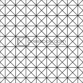 Seamless grid texture - simple linear pattern. Vector geometric background