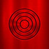 Red Metal Technology Background