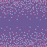 Ultra violet. Confetti backdrop.