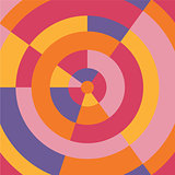 Circle colorful modern abstract background.