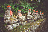 Narabi Jizo statues, Nikko, Japan