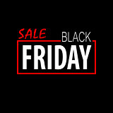 Black Friday vector template