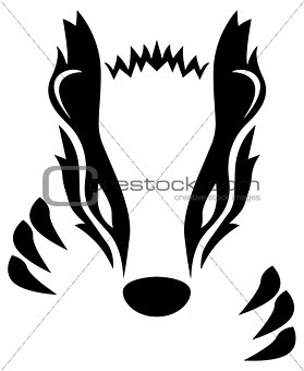 Badger Vector Illustration