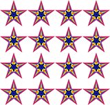Seamless pattern with a stars