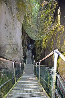 Canyons de la Fou in France