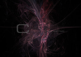 Pink fractal. Abstract background element
