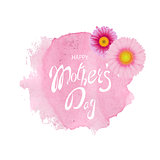 Mothers Day Card Pink Stain With Gerber