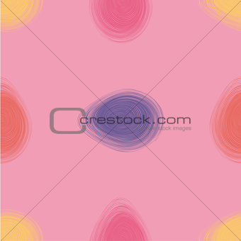 Happy Easter colorful seamless pattern. Vector illustration.