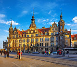 Germany Dresden Royal Castle residence