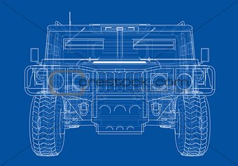 Combat car blueprint