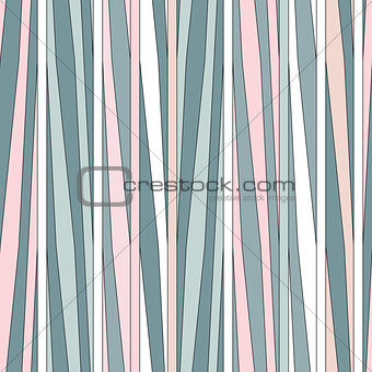 Irregular stripes seamless pattern. Vector texture