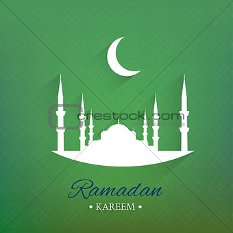 Illustration of Ramadan Kareem Background