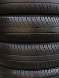 Stack of car tires
