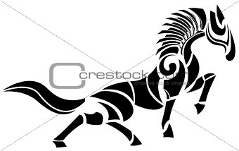 Stylized Horse Logo