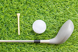 Sport object related to golf equipment 