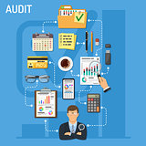 Auditing and Business Accounting Infographics