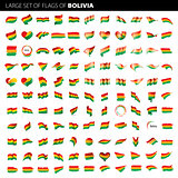 Bolivia flag, vector illustration
