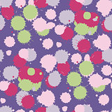 Blot ultra violet seamless pattern. Vector illustration