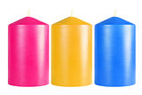 Decorative Colourful Candles