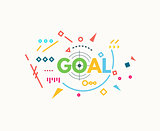 Goal banner concept