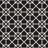 Vector seamless pattern. Modern stylish abstract texture. Repeating geometric tiles 