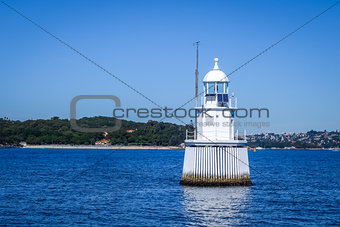 White lighthouse in Sydney, Australia