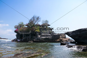 tanah lot sea temple bali indonesia