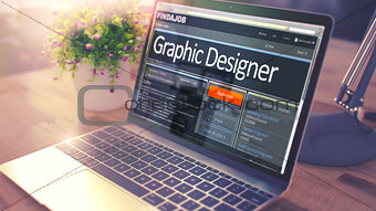 We Hiring Graphic Designer. 3D.