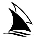 Sail Boats Vector Icon Logo