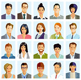 people Portrait illustration,