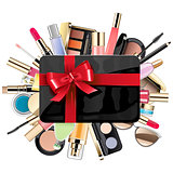 Vector Gift Card with Cosmetic