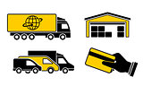 Vector Delivery Icons Set