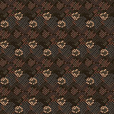 Camouflage snake stains seamless vector pattern.