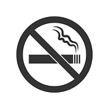 WebNo smoking sign. No smoke icon. Stop smoking symbol. Vector illustration. Icon for public places.