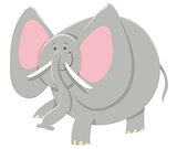 cartoon African elephant animal character