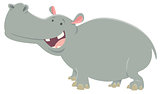 cartoon hippopotamus animal character