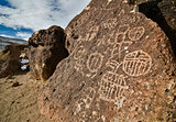 Chigado Petroglyphs along Fish Slough Road in Bishop, CA.