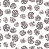 Abstract scribble circles background.