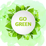 Green ecology background