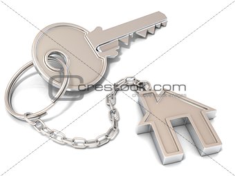 House door key and house key-chain