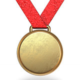 Golden medal 3D