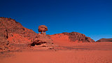 Abstract Rock formation aka pig or hedgehog at Tamezguida, Tassili nAjjer national park, Algeria